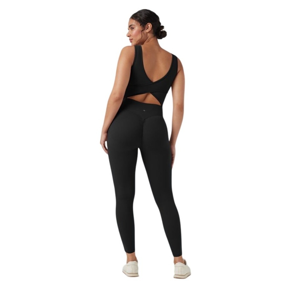 Halara UltraSculpt V Neck Tummy Control Butt Lifting Workout, Size Large, New